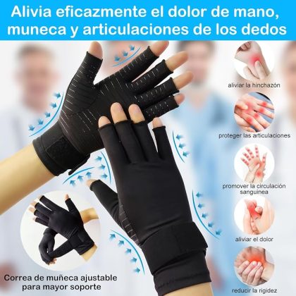 Guantes para artritis (3 pares)